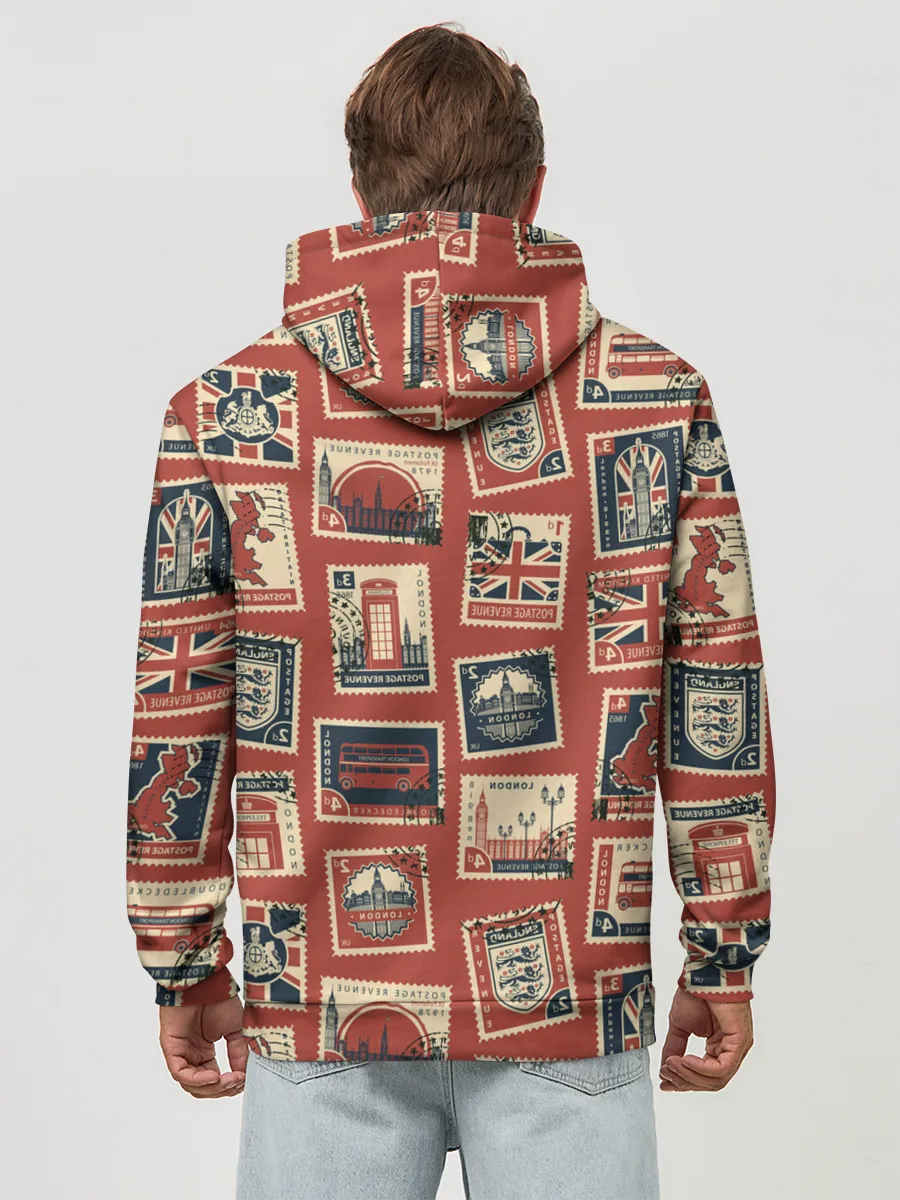 Худи мужской база хлопок / Марки Великобритании