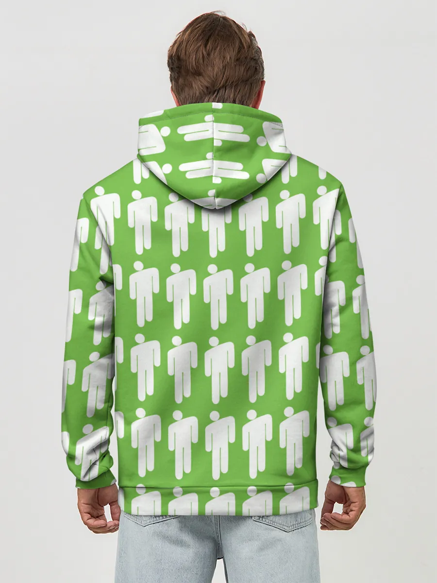 Худи мужской база хлопок / Billie Eilish