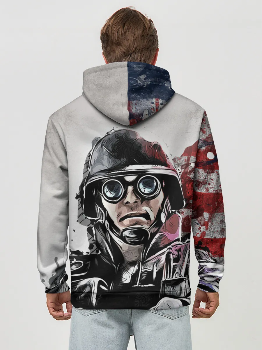 Худи мужской база хлопок / Rainbow Six: Siege