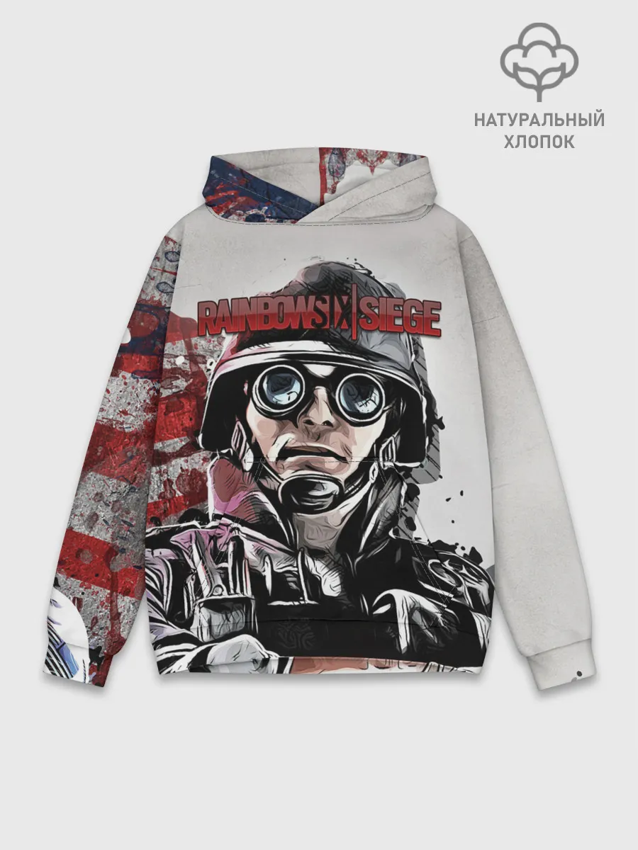 Худи мужской база хлопок / Rainbow Six: Siege