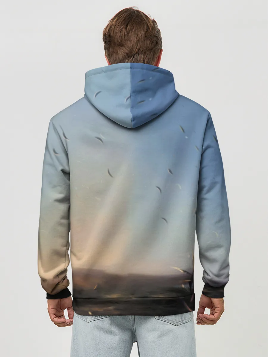 Худи мужской база хлопок / Дикая Охота