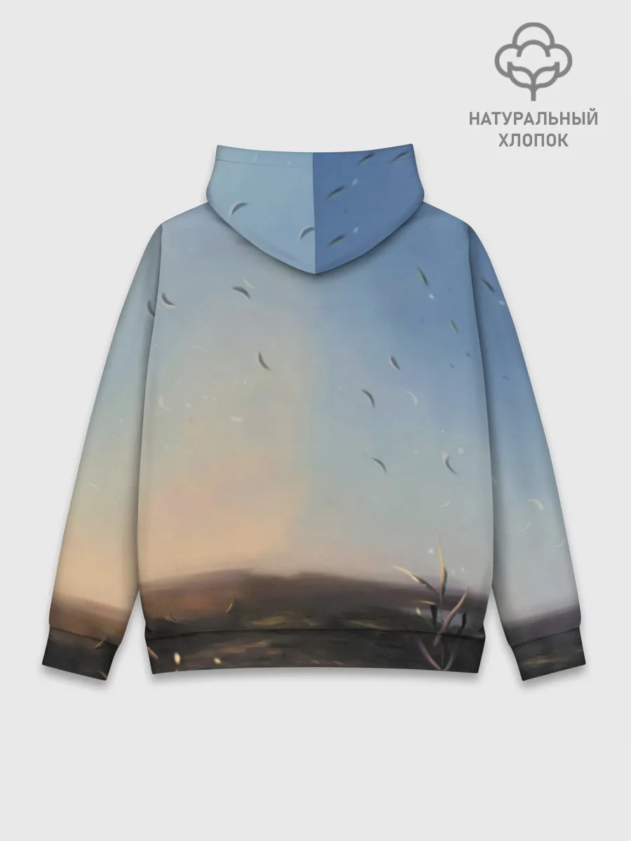 Худи мужской база хлопок / Дикая Охота