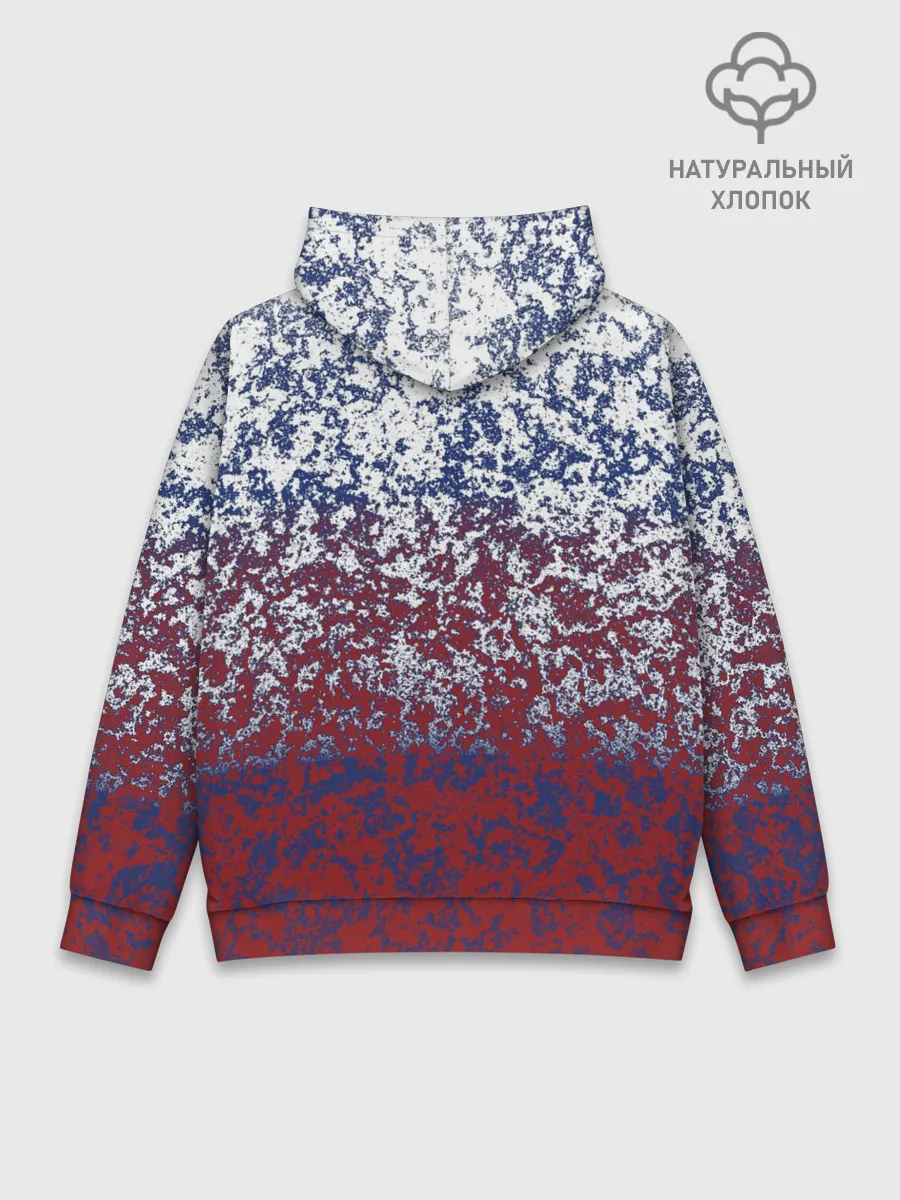 Худи мужской база хлопок / Русский медведь