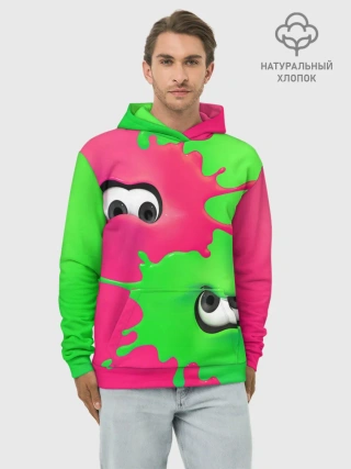Худи мужской база хлопок / Splatoon 2