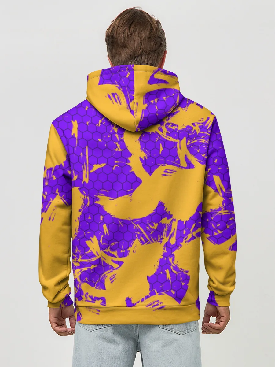 Худи мужской база хлопок / LA LAKERS