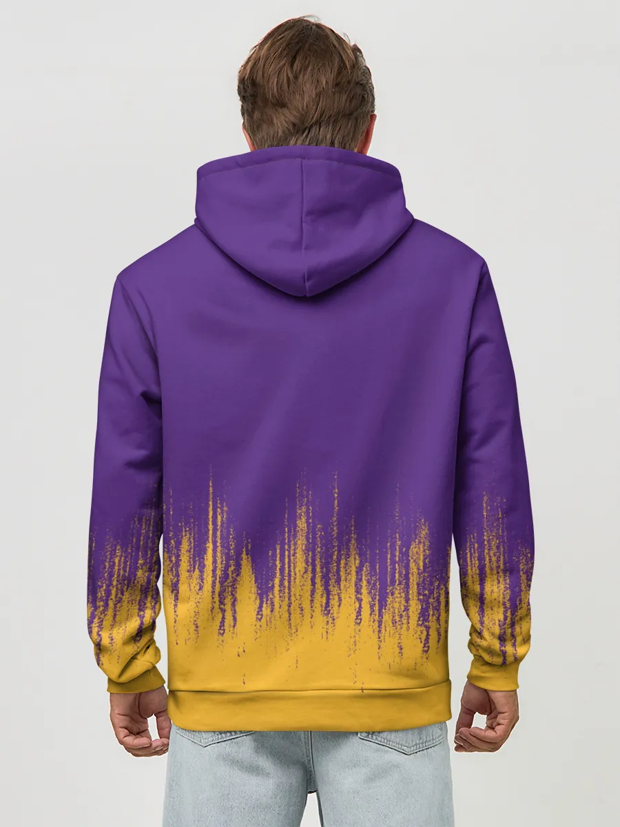 Худи мужской база хлопок / LA LAKERS