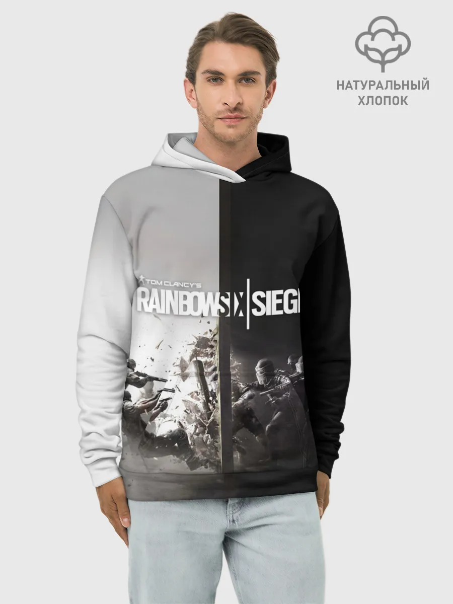 Худи мужской база хлопок / Tom Clancy’s Rainbow Six Siege