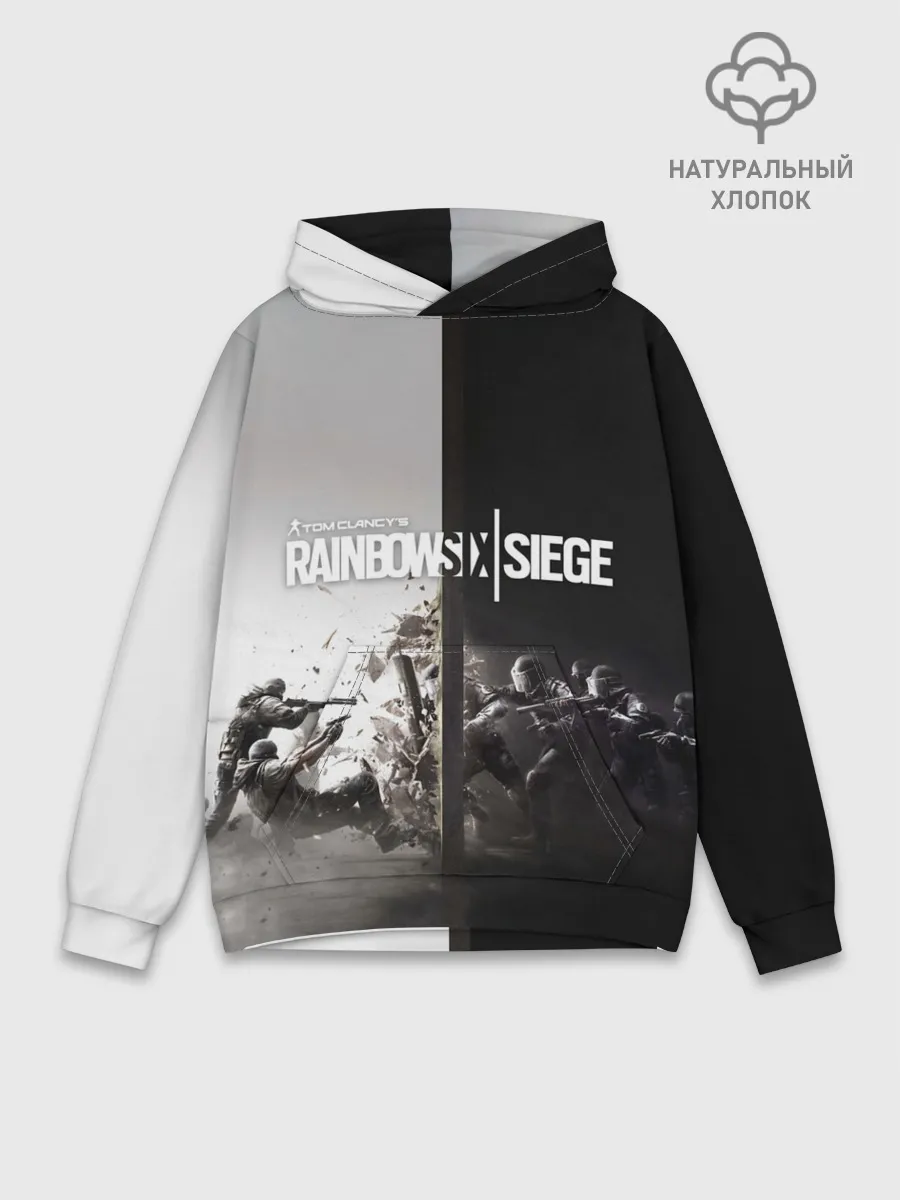 Худи мужской база хлопок / Tom Clancy’s Rainbow Six Siege