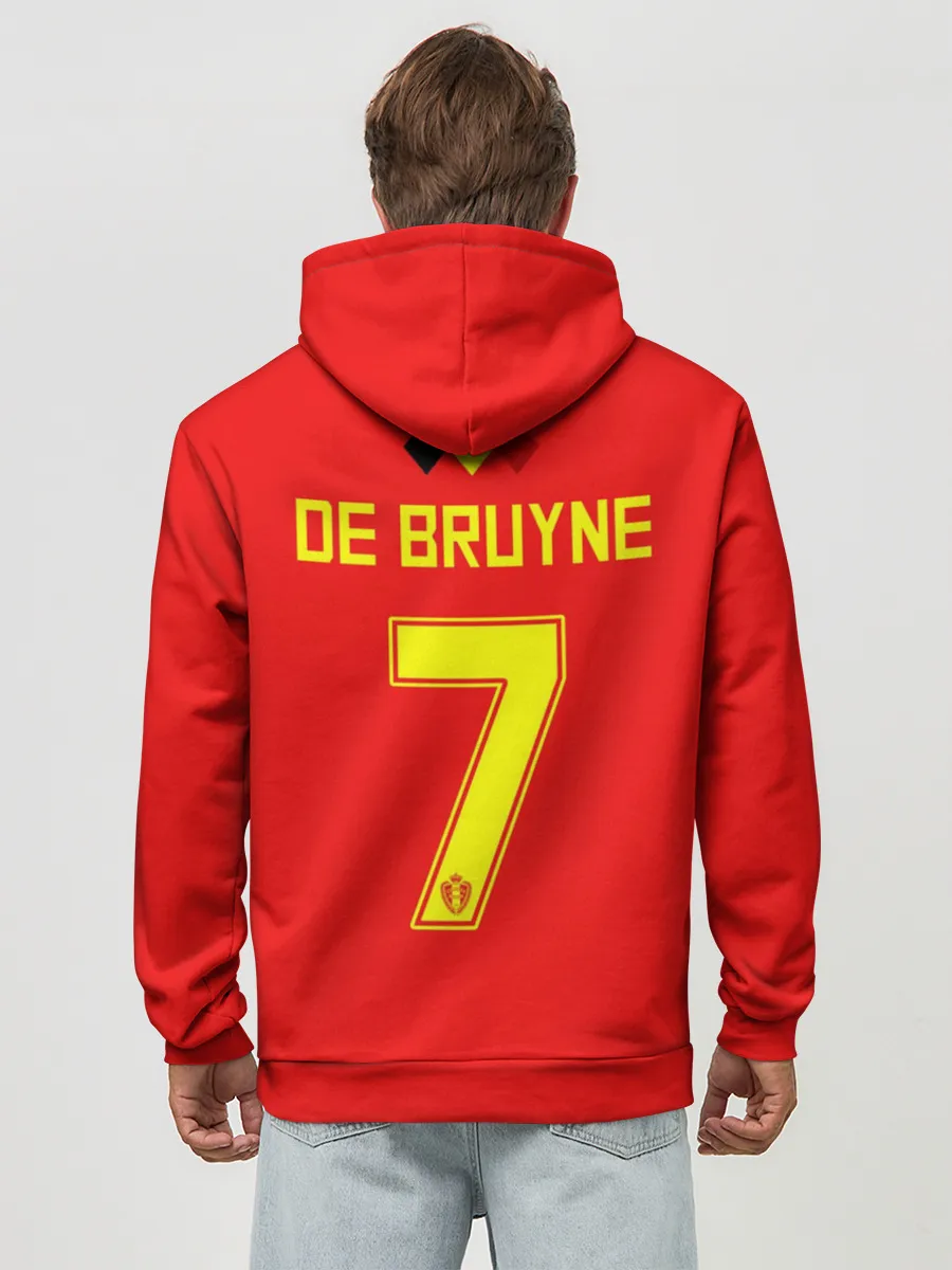 Худи мужской база хлопок / Кевин Де Брёйне