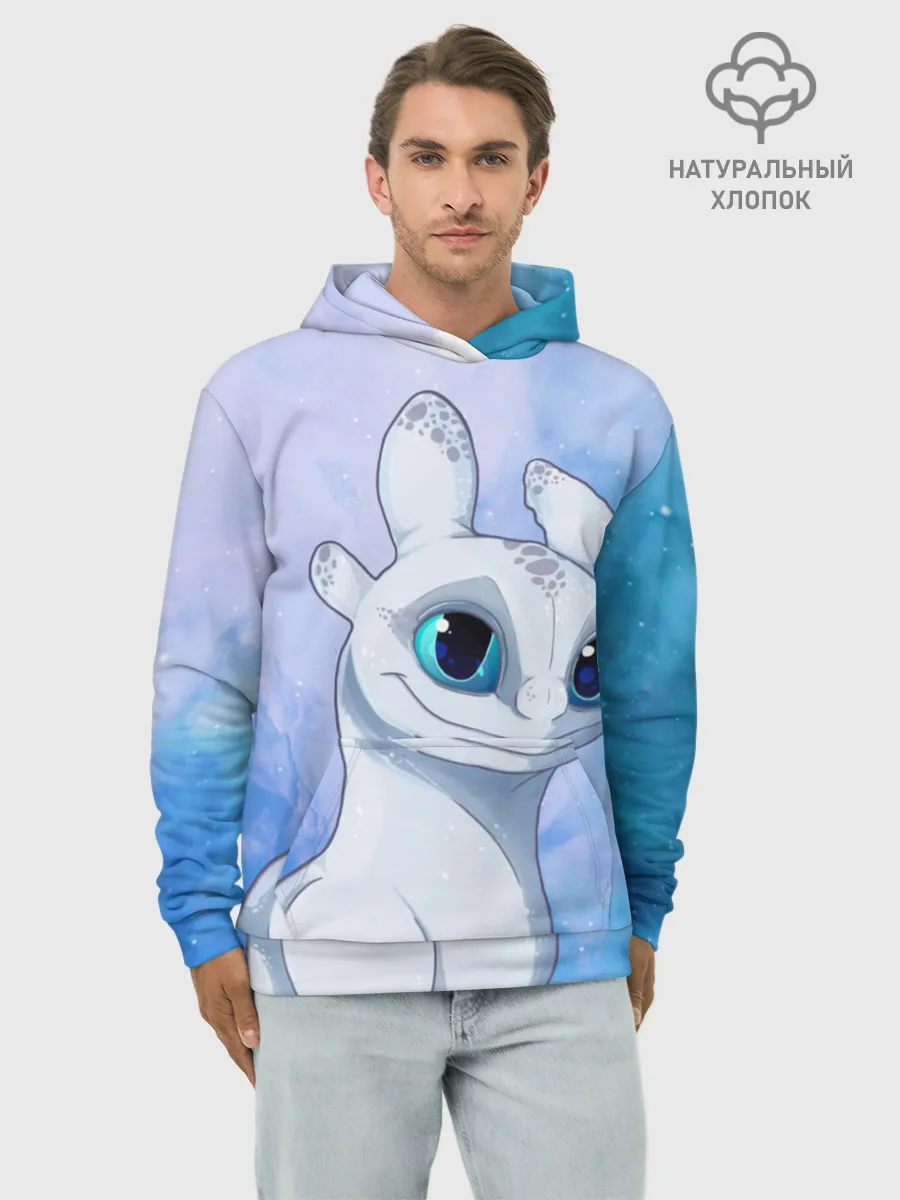 Худи мужской база хлопок / дневная фурия