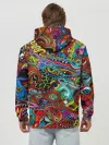 Худи мужской база хлопок / Психоделика