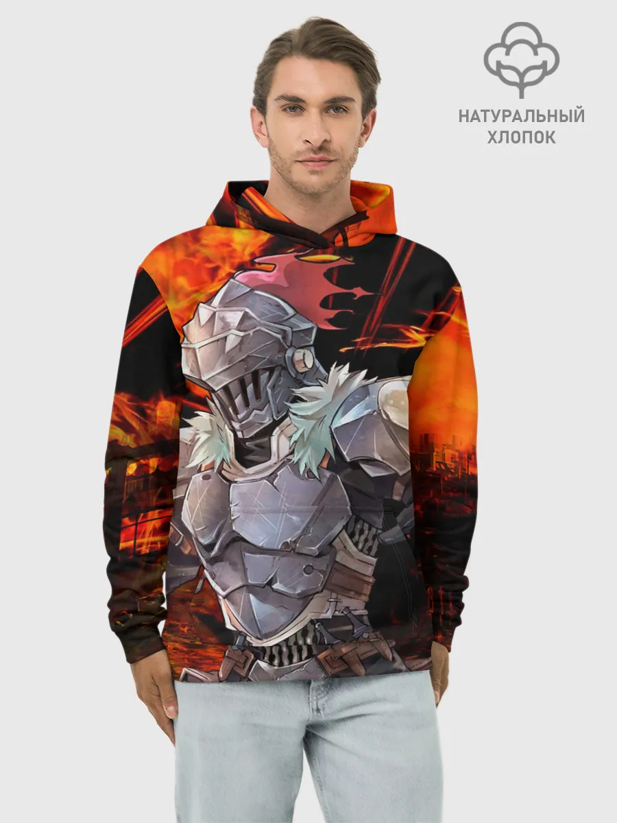 Худи мужской база хлопок / Goblin Slayer 2