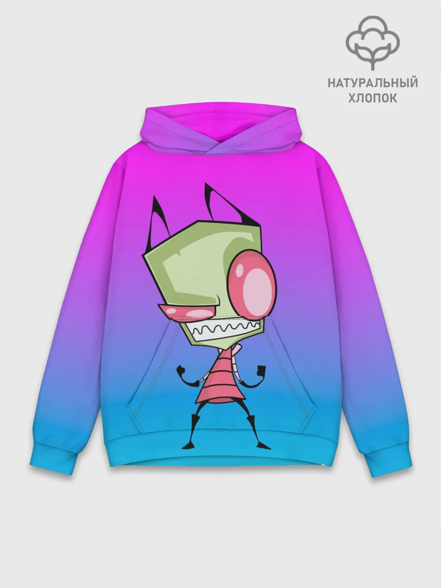 Худи мужской база хлопок / Захватчик Зим