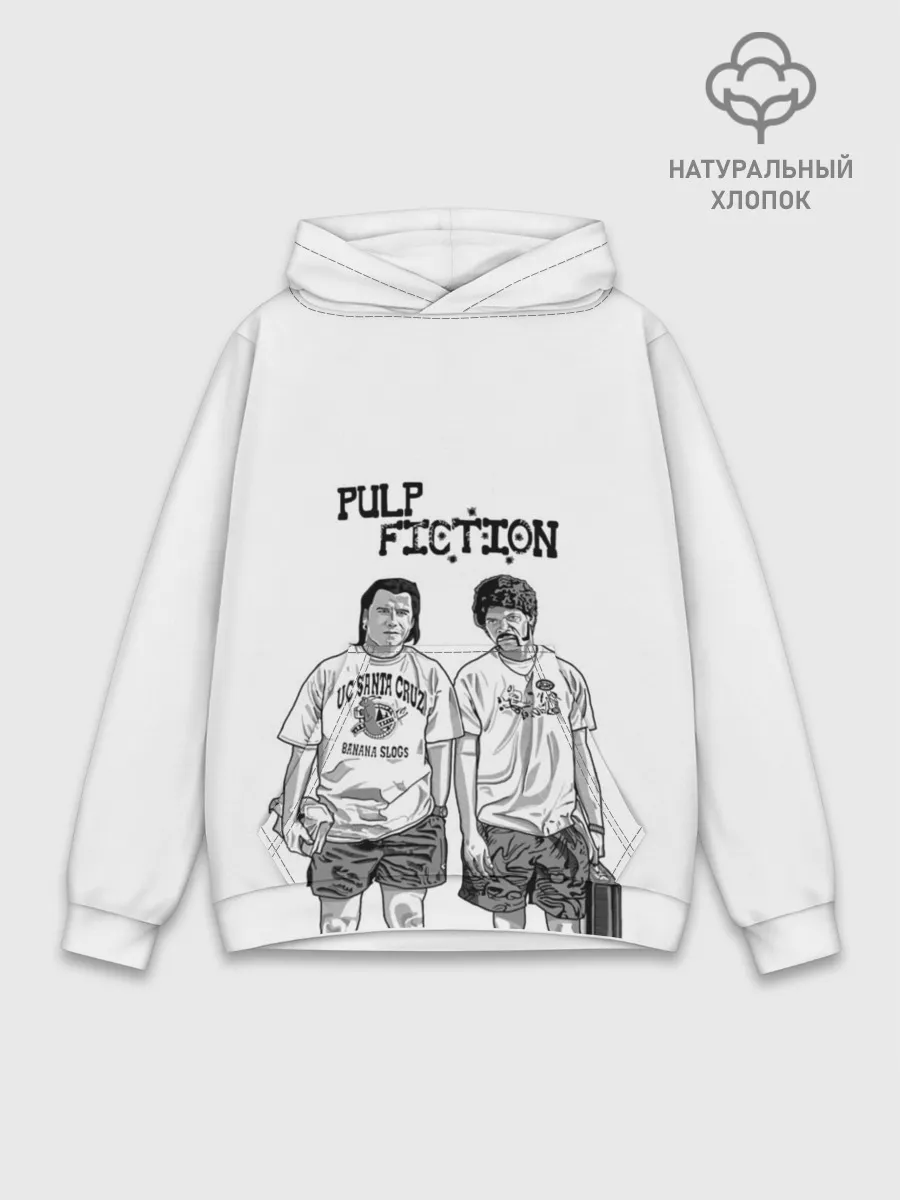 Худи мужской база хлопок / Pulp Fiction