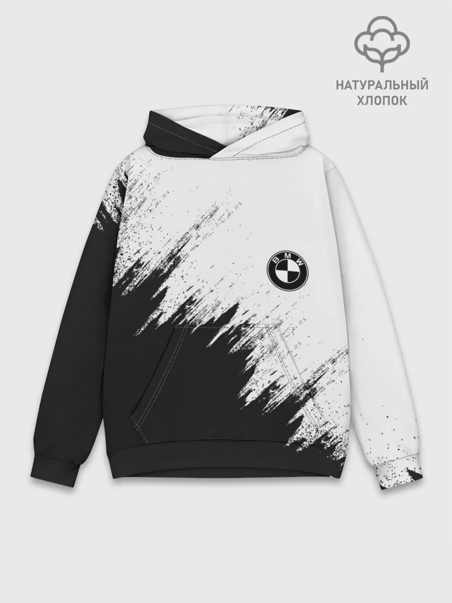 Худи мужской база хлопок / BMW