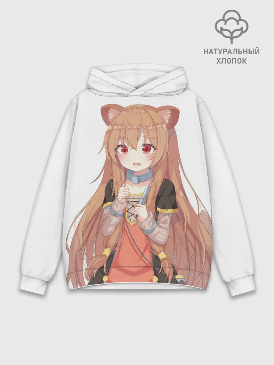 Худи мужской база хлопок / Raphtalia