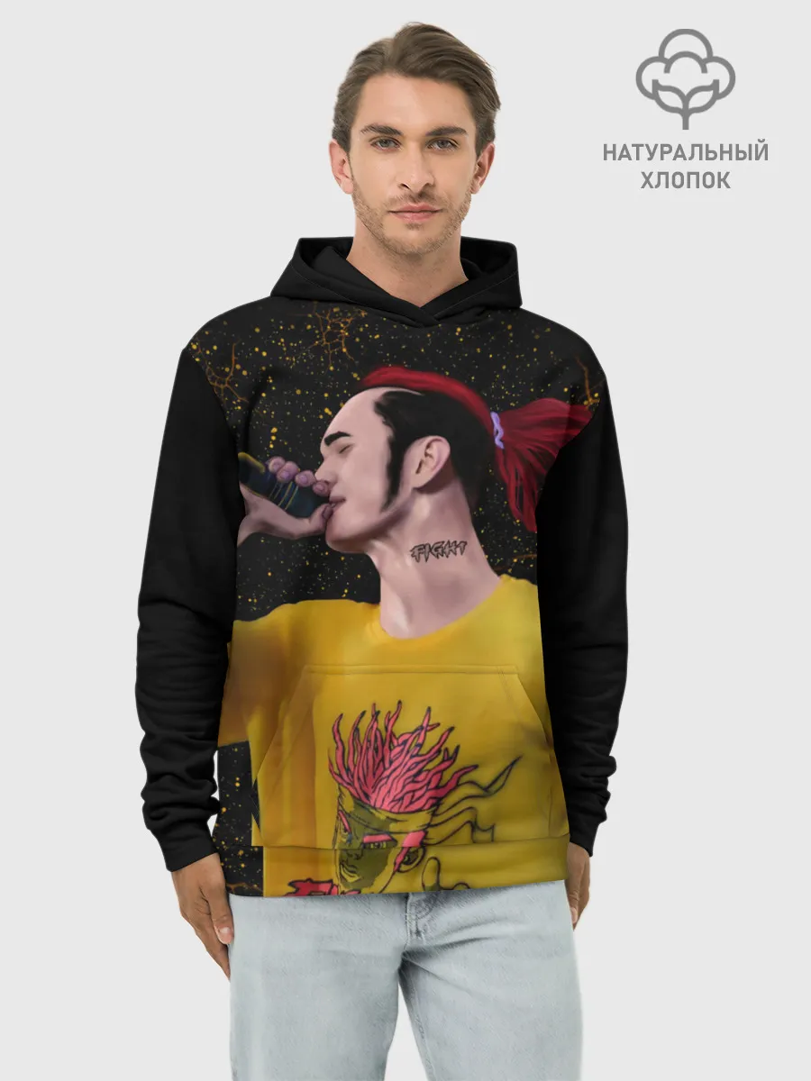 Худи мужской база хлопок / Gone.Fludd