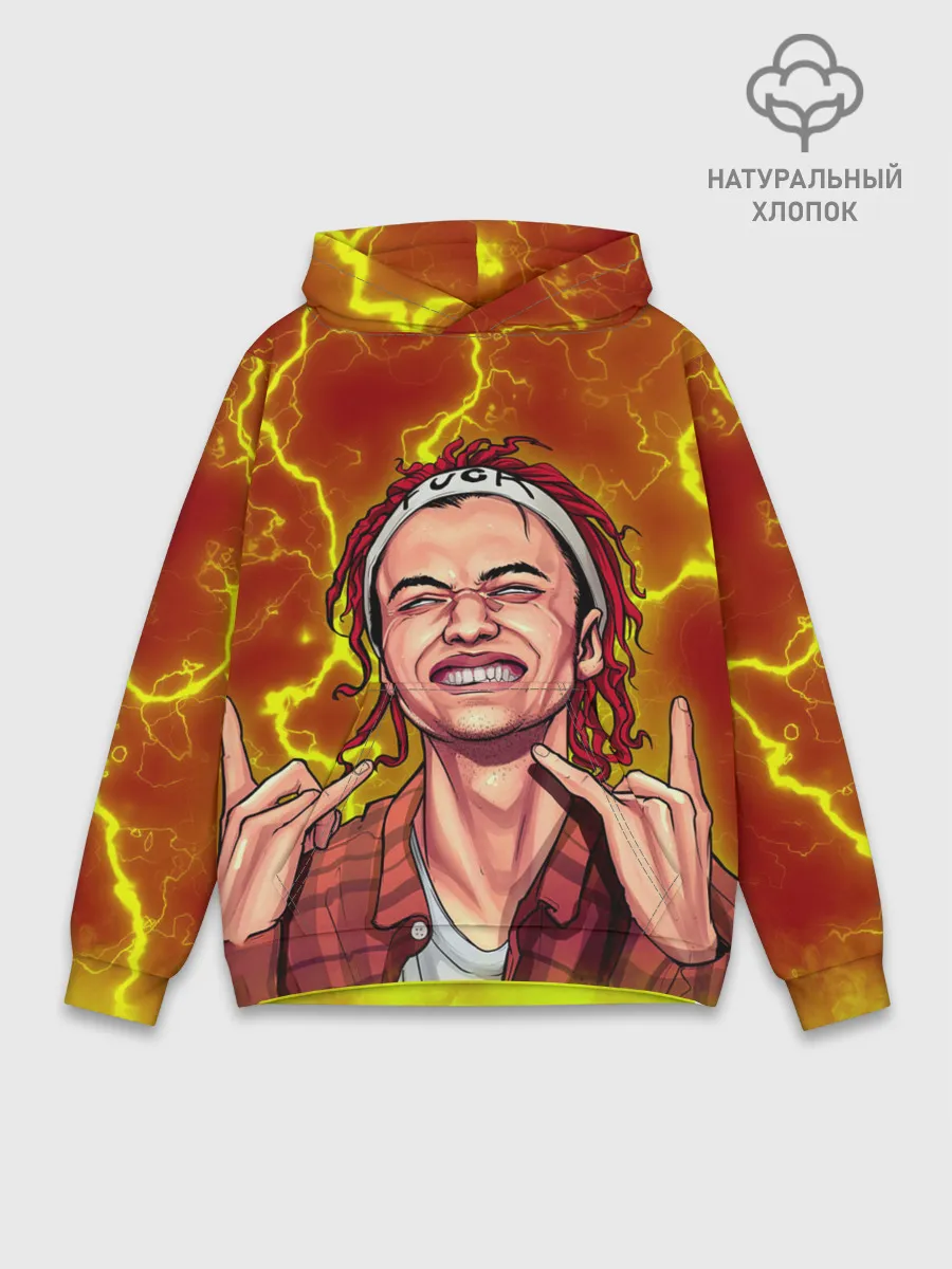 Худи мужской база хлопок / Gone.Fludd