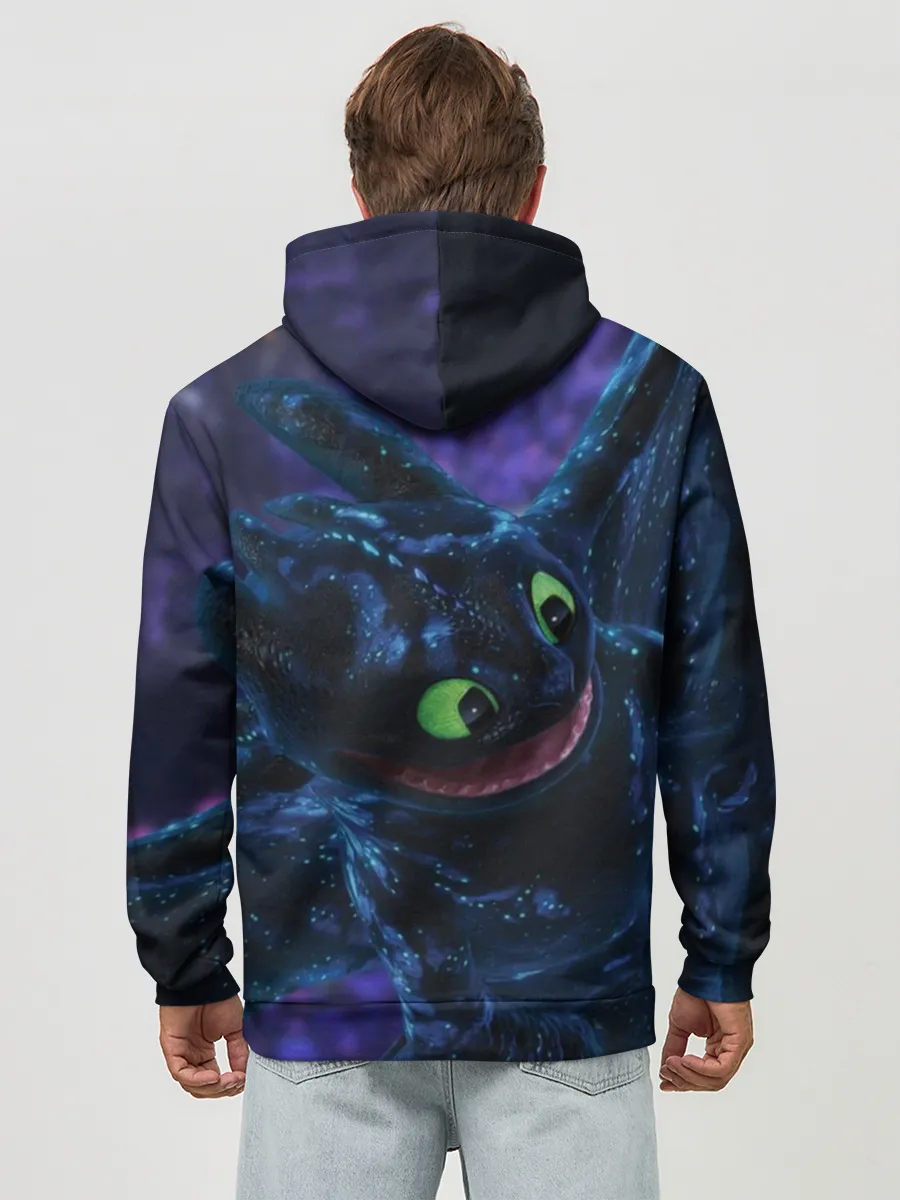 Худи мужской база хлопок / Как приручить дракона