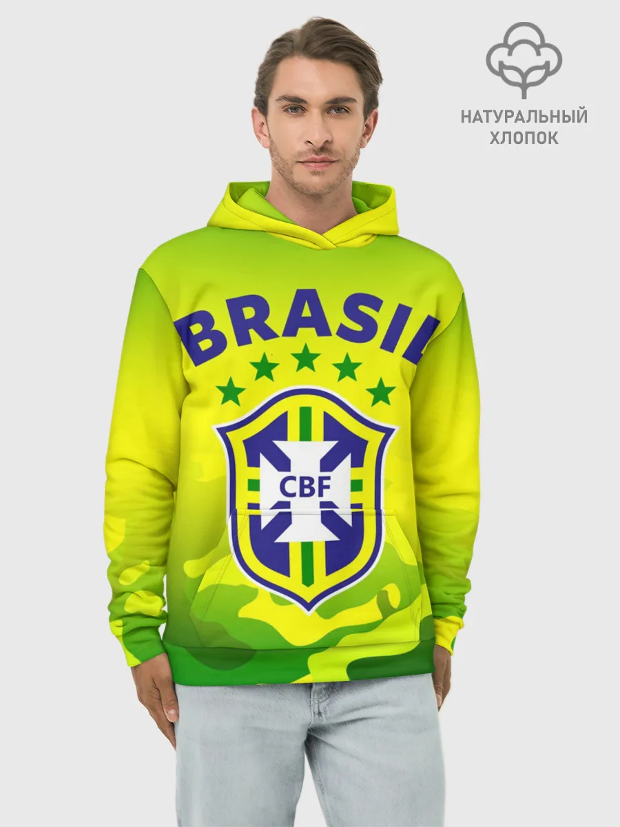 Худи мужской база хлопок / Бразилия