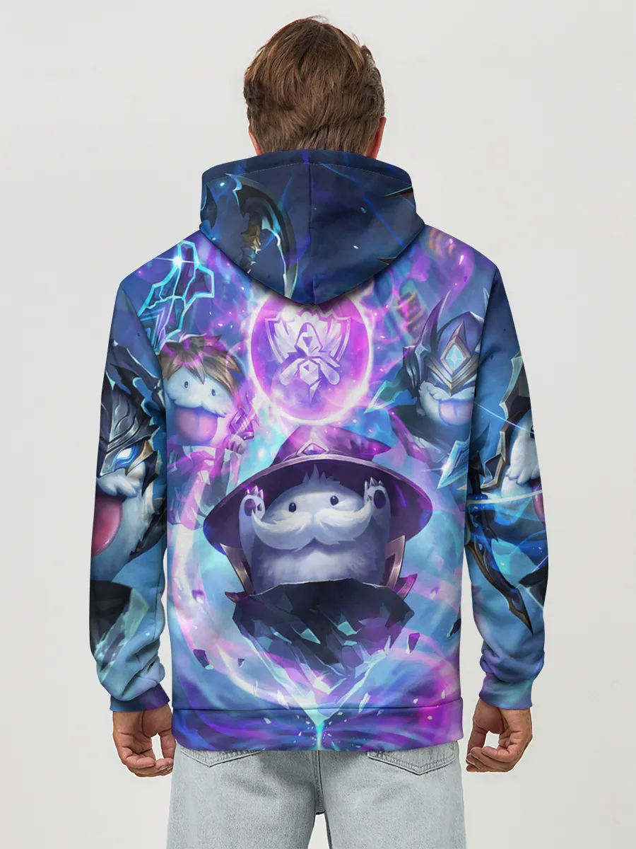 Худи мужской база хлопок / League of legends