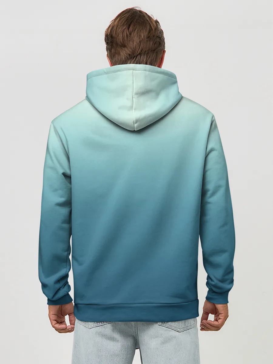 Худи мужской база хлопок / Тихиро целует Хаку