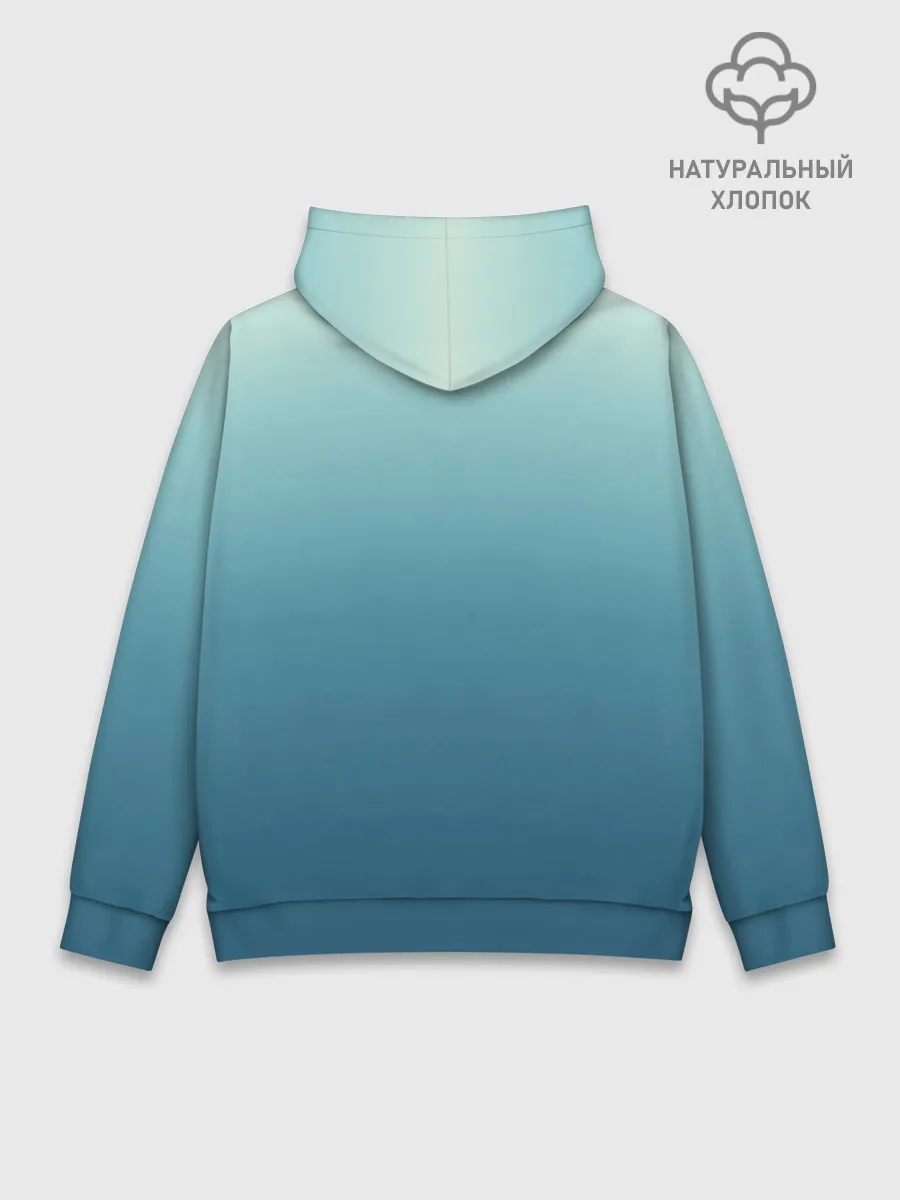 Худи мужской база хлопок / Тихиро целует Хаку