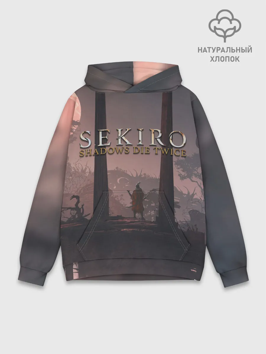 Худи мужской база хлопок / Sekiro: Shadows Die Twice