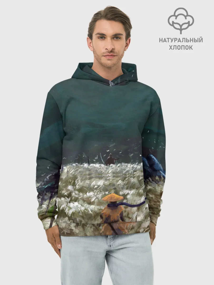 Худи мужской база хлопок / Sekiro: Shadows Die Twice