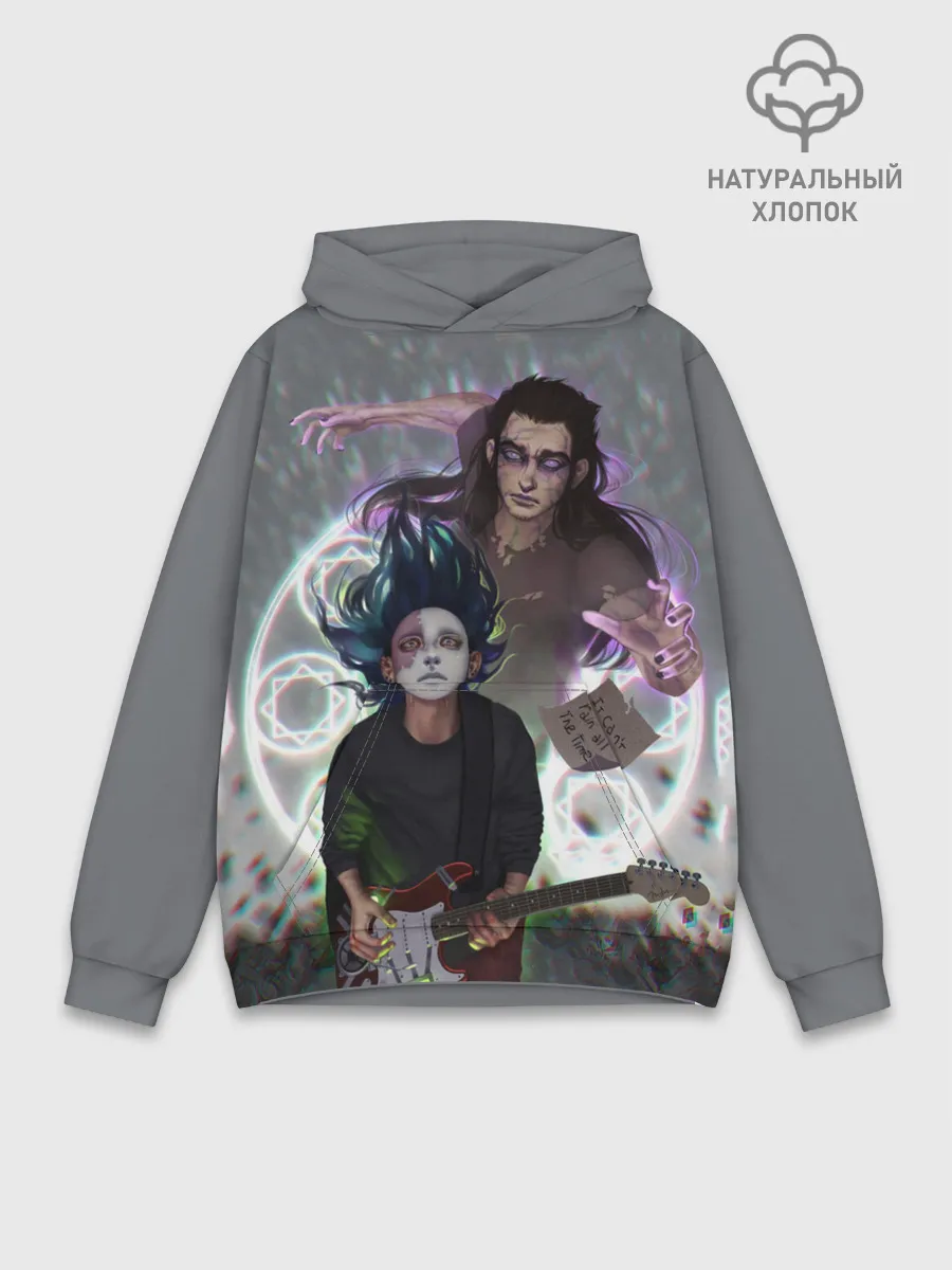 Худи мужской база хлопок / Салли и Ларри