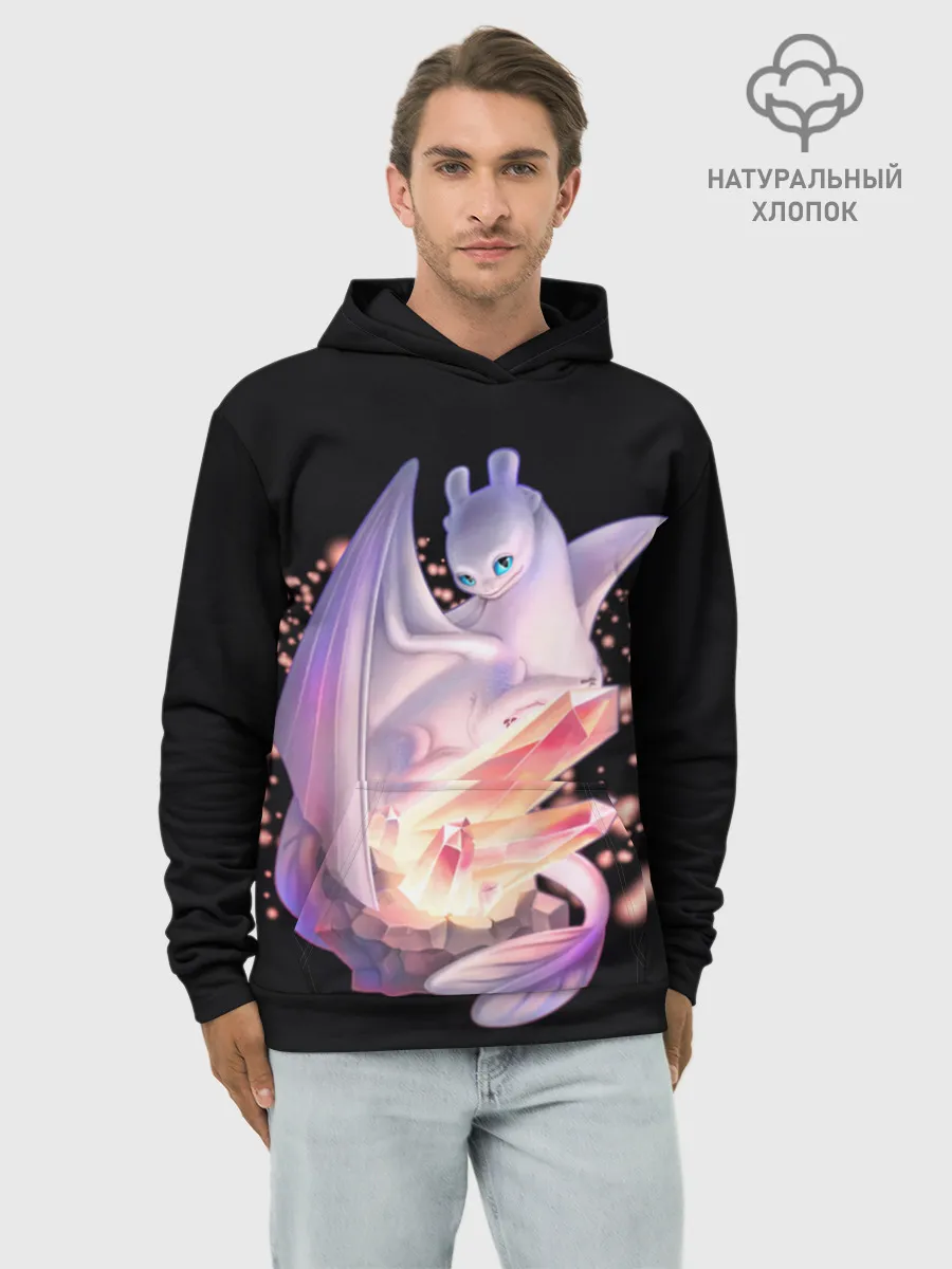 Худи мужской база хлопок / дневная фурия