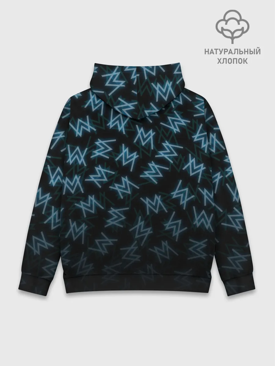 Худи мужской база хлопок / ALAN WALKER