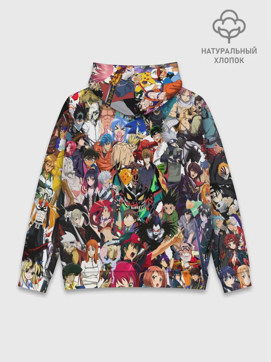 Худи мужской база хлопок / ANIME HEROES | АНИМЕ ГЕРОИ