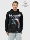Худи мужской база хлопок / Mass Effect