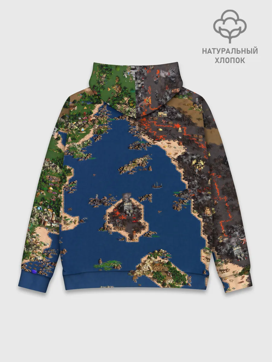 Худи мужской база хлопок / heroes 3 game