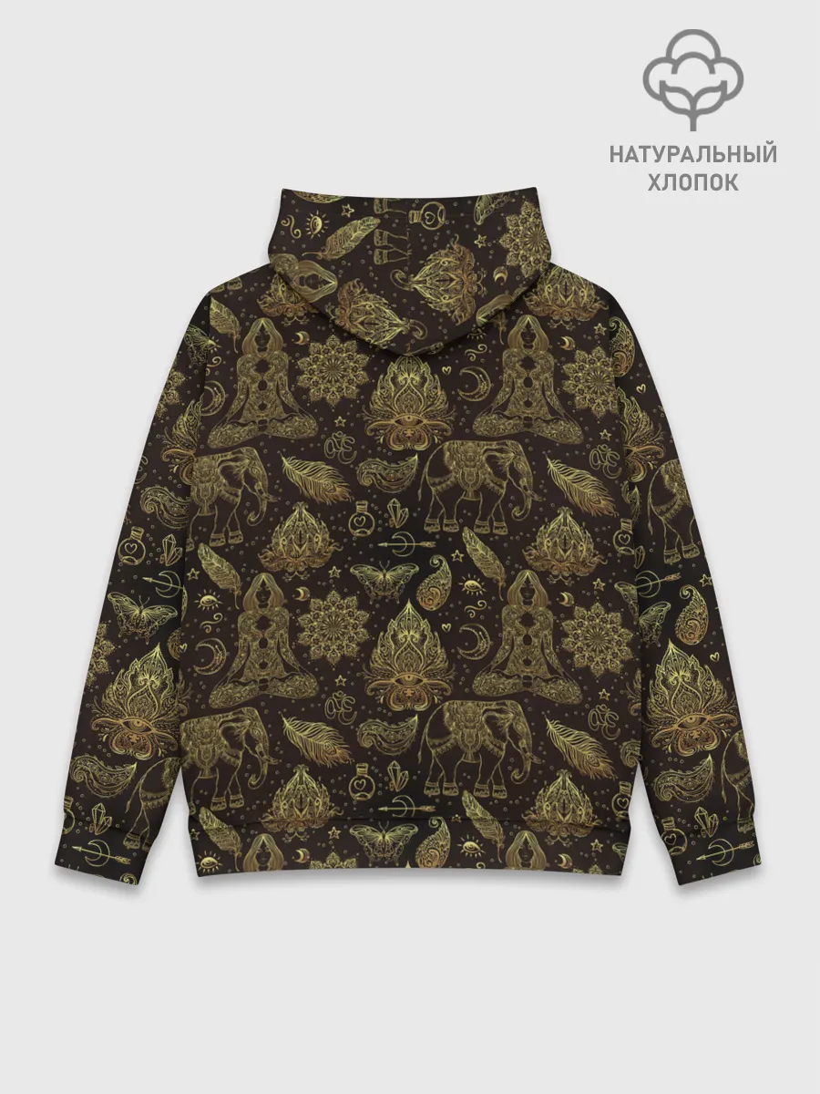 Худи мужской база хлопок / Ganesha