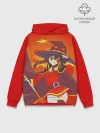 Худи мужской база хлопок / KonoSuba. Мегумин с посохом