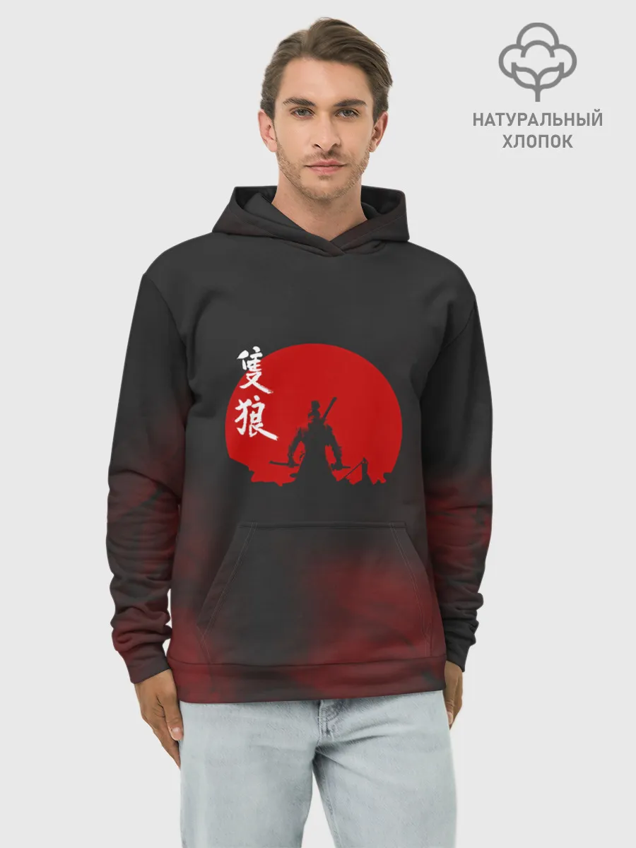 Худи мужской база хлопок / Sekiro: Shadows Die Twice