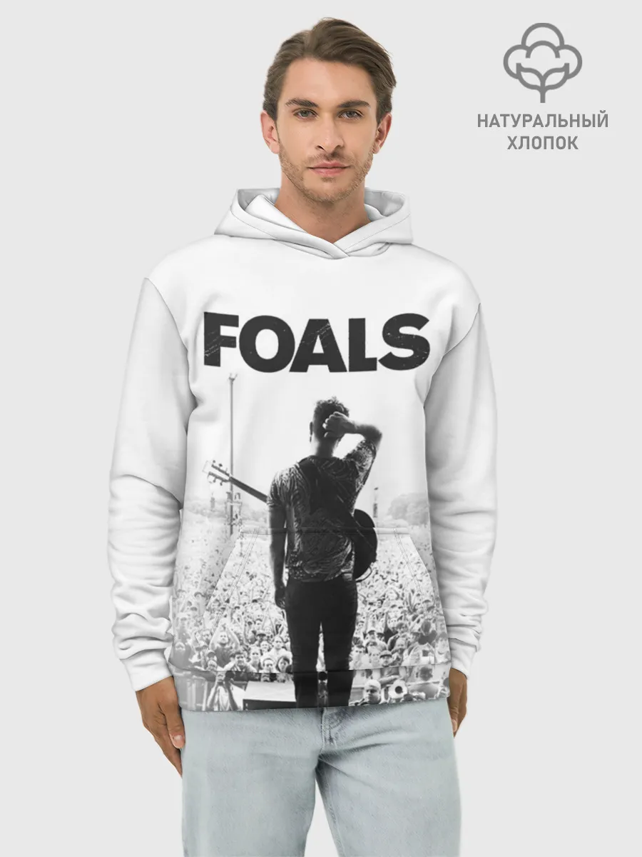 Худи мужской база хлопок / Foals