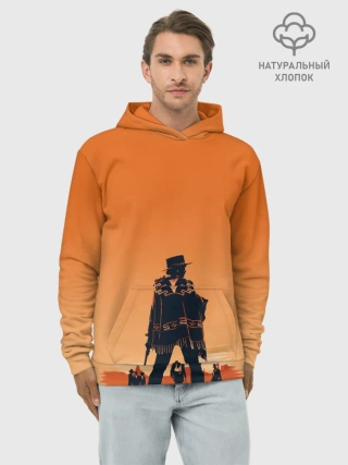 Худи мужской база хлопок / Назад в будущее