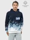 Худи мужской база хлопок / BMW