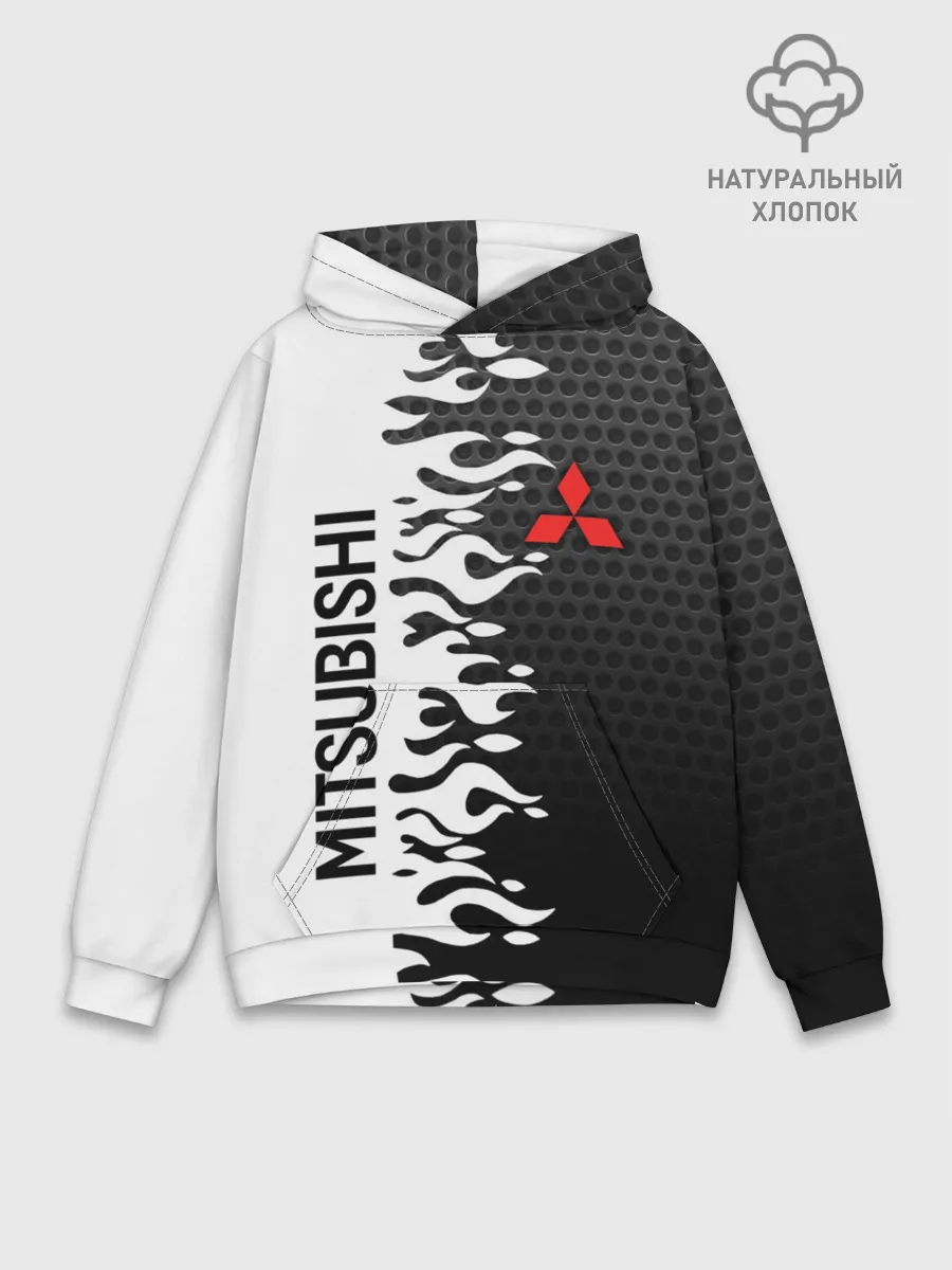 Худи мужской база хлопок / MITSUBISHI