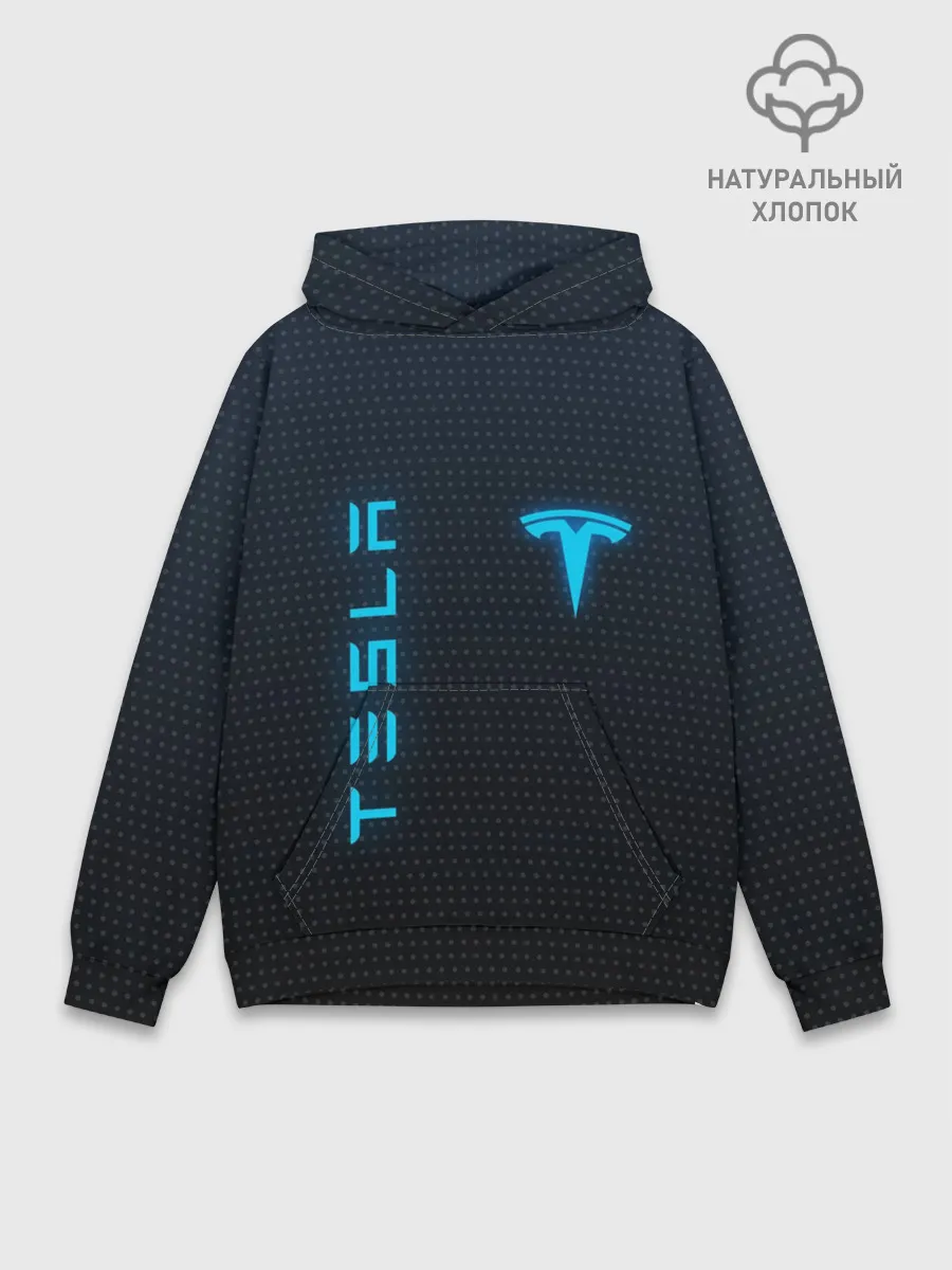 Худи мужской база хлопок / TESLA