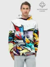 Худи мужской база хлопок / Я художник