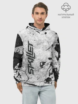 Худи мужской база хлопок / SKILLET