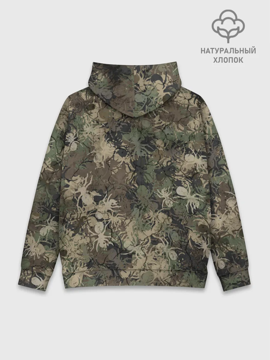 Худи мужской база хлопок / Камуфляж Prodigy