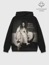 Худи мужской база хлопок / Billie Eilish