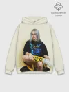 Худи мужской база хлопок / Billie Eilish