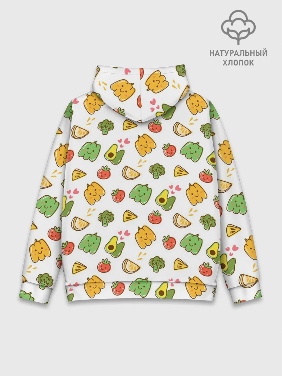 Худи мужской база хлопок / Уничтожим Веганов