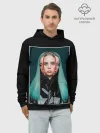 Худи мужской база хлопок / Billie Eilish